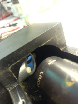 LASER ND:YAG 80W ze znakowarki, uruchomienie źródła