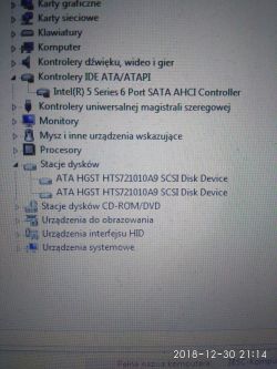 Laptop MSI GX660 - ekran czarny, dyski nie działają przy starcie