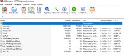 Screenshot of a ZIP archive named obkSimulator_1.17.755.zip featuring a list of files and folders.