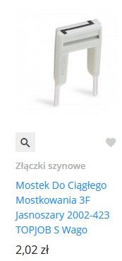 Złączki WAGO 2003-6645 - kto sprzeda mniej niż 50szt?
