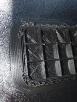 Ender 3 – spadek jakości druku po kilku mm, wymienione dysza, filament, rurka PTFE