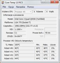 Jak podkręcić Intel Core 2 Quad Q9550 na płycie DFI LANparty BI P43-T34?