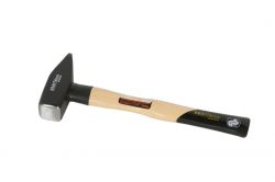 Hammer with a wooden handle and metal head by KRAFT&DELE.