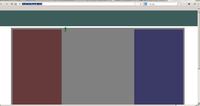 Html/css 3 divy horyzontalnie Html/css 3 divy horyzontalnie