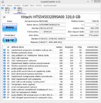 Hitachi 2.5'' 320GB PS3 - Konsola zawiesza się, dysk niesformatowany w Windows 8.1