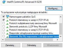 WiFi, Dell P57F, Windows 10 - Komunikat: brak internetu, zabezpieczone