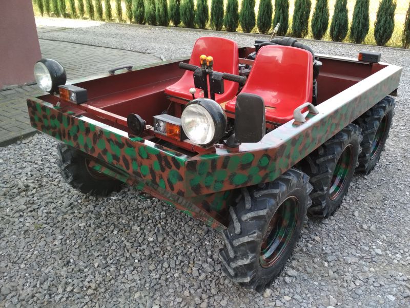 Wszędołaz, amfibia, 6x6