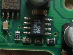 Mercedes W168 automat - elementy na płytce lewarka biegów