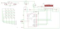 AVR - Schemat podłączenia Atmegi8 , Klawiatury 4x4 , wyświetlacza LCD AVR - Schemat podłączenia Atmegi8 , Klawiatury 4x4 , wyświetlacza LCD