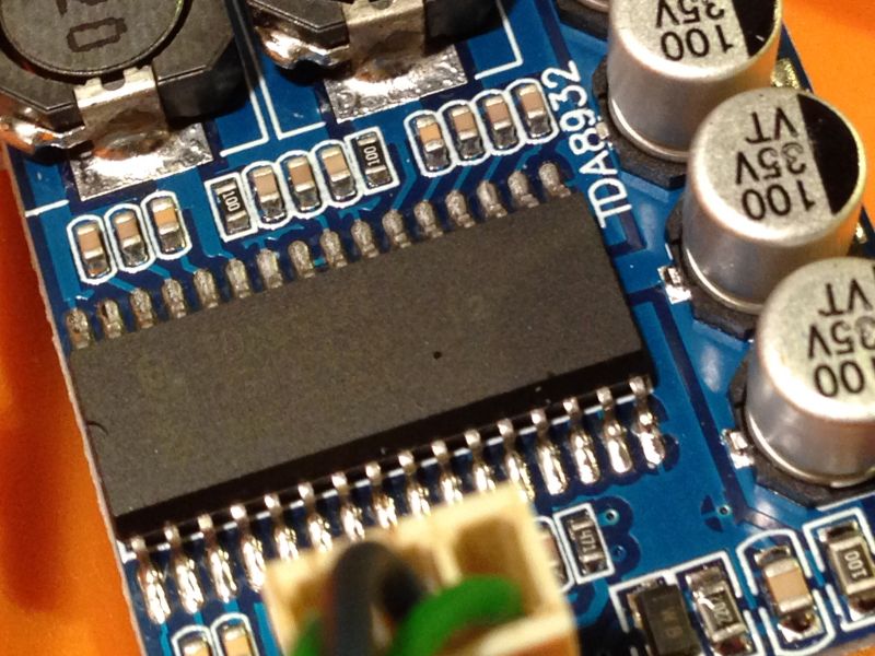 TDA8932 35W - Wzmacniacz cyfrowy mocy, moduł oparty o układ scalony