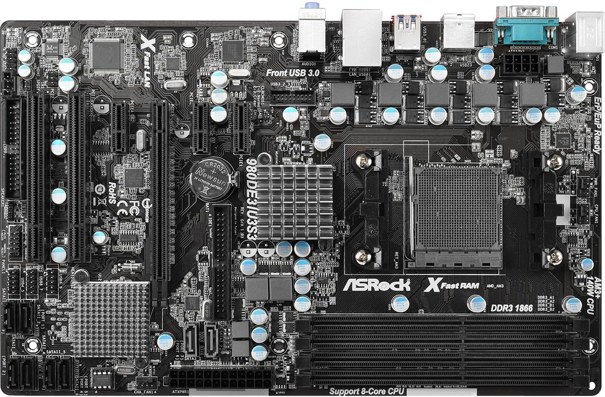 Asrock 980de3 u3s3 обзор