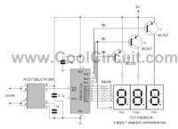 Amperomierz cyfrowy na PIC16f684