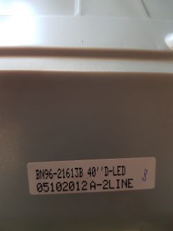 Samsung UE40EH5300WXXH - Po wymiania TCON wyświetla czarne poziome paski