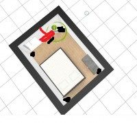 Rozmieszczenie kina domowego Denon AVR-X540BT + Eltax Experience 5.0 w małym pokoju