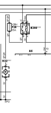Audi A4 1.9tdi 99r. 110KM - Przekaźnik pompy paliwa