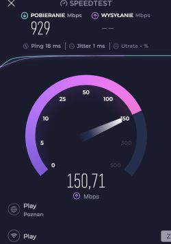 Dobór modemu 5G (ZTE 889, Huawei H362-383, Zowee H165-383) do Dexo X50 w mieście 78m od BTS
