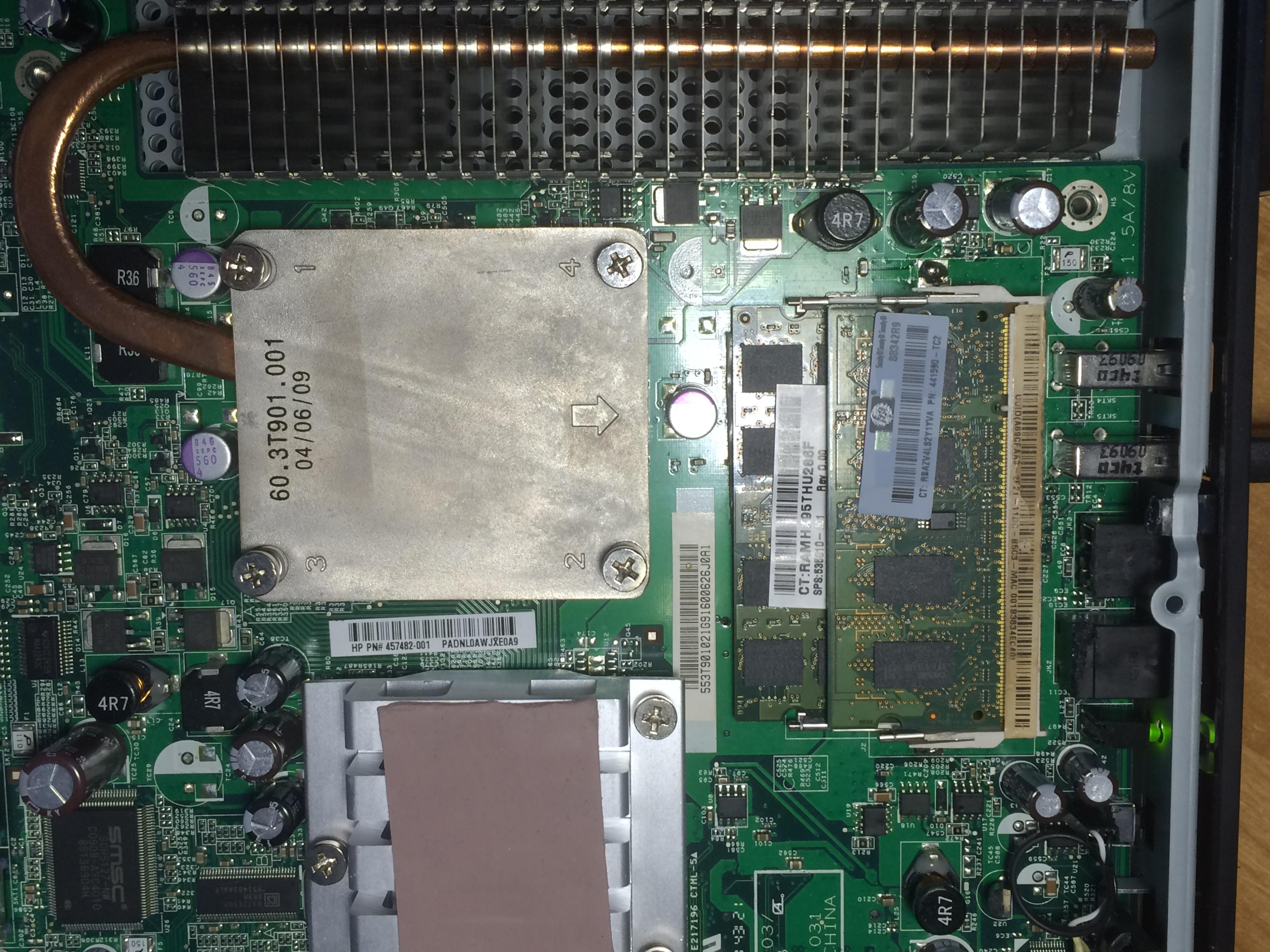 Jak rozszerzyć pamięć w terminalu HP T5730 do instalacji Windows Server ...