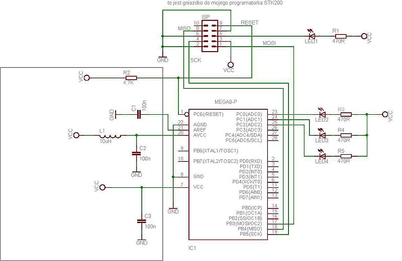 ATMega 8 - przydatne informacje dla początkujących
