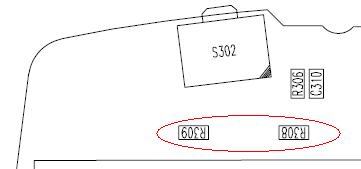 Brakujące elementy obok włącznika w modelu 5100 - co powinno się tam znajdować?