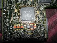 Laptop Compaq Contura 410CX - brak obrazu - upalony element
