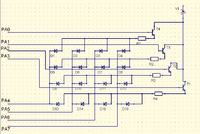 [Atmega] Atmega 16 + diody schemat.