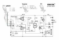 Prosty analogowy termostat Prosty analogowy termostat