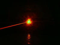 Czerwony laser mocy, wskaźnik laserowy [Małe, a cieszy]
