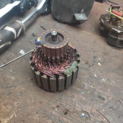 Silnik wentylatora z Toledo 1 1.9tdi nagrzewa się mocno po naprawie - urwany przewód