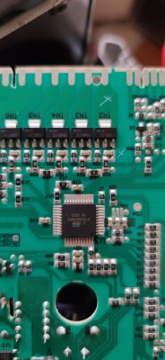 Beko DFS26020 schemat modułu - Oznaczenie kondensatorów modułu lub schemat