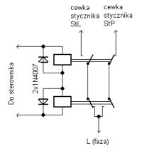 Moduł do sterowania kierunkiem silnika 3-fazowego AC za pomocą 12V DC
