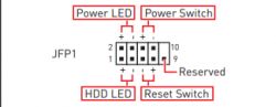 Płyta MEG X570 ACE nie włącza się, pozostają zapalone przyciski Power oraz CMOS.