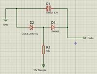 Auto Osobowe - Podtrzymanie napięcia 12V - Radio Samochodowe.