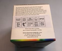 External IP55 surface-mounted socket controlled by Wi-Fi - Sanico TM-WP-04