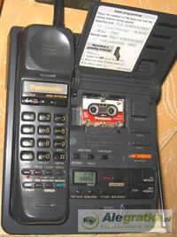Panasonic KX-T4365 - Spalony element przy gnieździe zasilania po złej polaryzacji