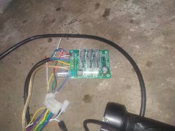 Sterownik do silnika BLDC od roweru w kole 24V 250W