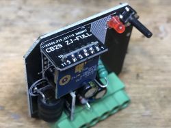 CB2S WiFi module with BK7231N chip on a circuit board