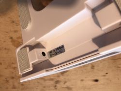 Wnętrze odkurzacza smart/robota sprzątającego z WiFi Medion 13277