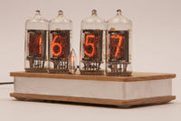 Zegar lampowy nixie electroNIXclock 4xZ573M zasilany z USB Zegar lampowy nixie electroNIXclock 4xZ573M zasilany z USB