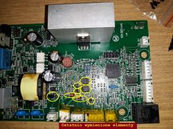 Nivona 750 code 8 - the brewing unit is jammed, the motor turns only one way