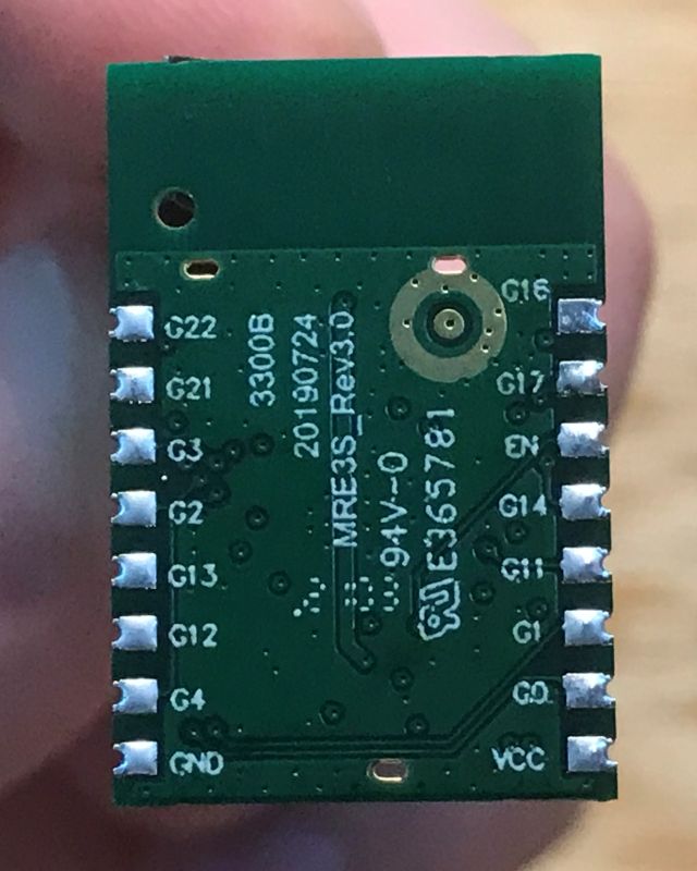 Interior of Meross MSS550 switches, MRE3S module, Mediatek ARM MT7682, catalogue note