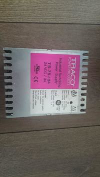 [Sprzedam] Zasilacz impulsowy do szyny DIN 24 VDC 75 W, TIS 75-124, Traco Power