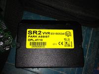 Opel Vivaro - Sensory parkowania - sygnał ciągły