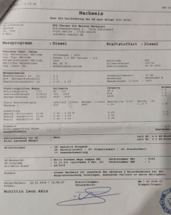 Volkswagen, Passat, B5FL - Pomoc przy odczytaniu książki serwisowej - Niemiecka