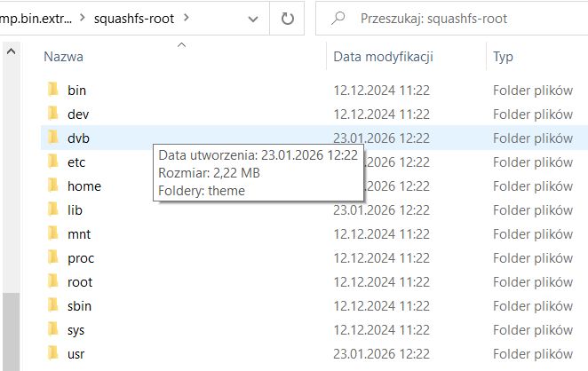 Interior and flash analysis of the DVBT-T2/HEVC decoder DVBT005-SH Shark