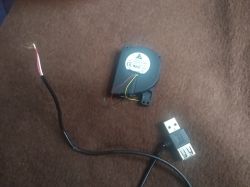 Podłączenie wentylatora PlayStation 2 (DC8.5V 0.36A) do gniazda USB - Jak?