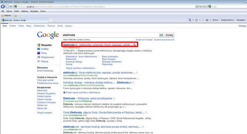 Jak przywrócić normalny kolor czcionki w Google po instalacji GG?