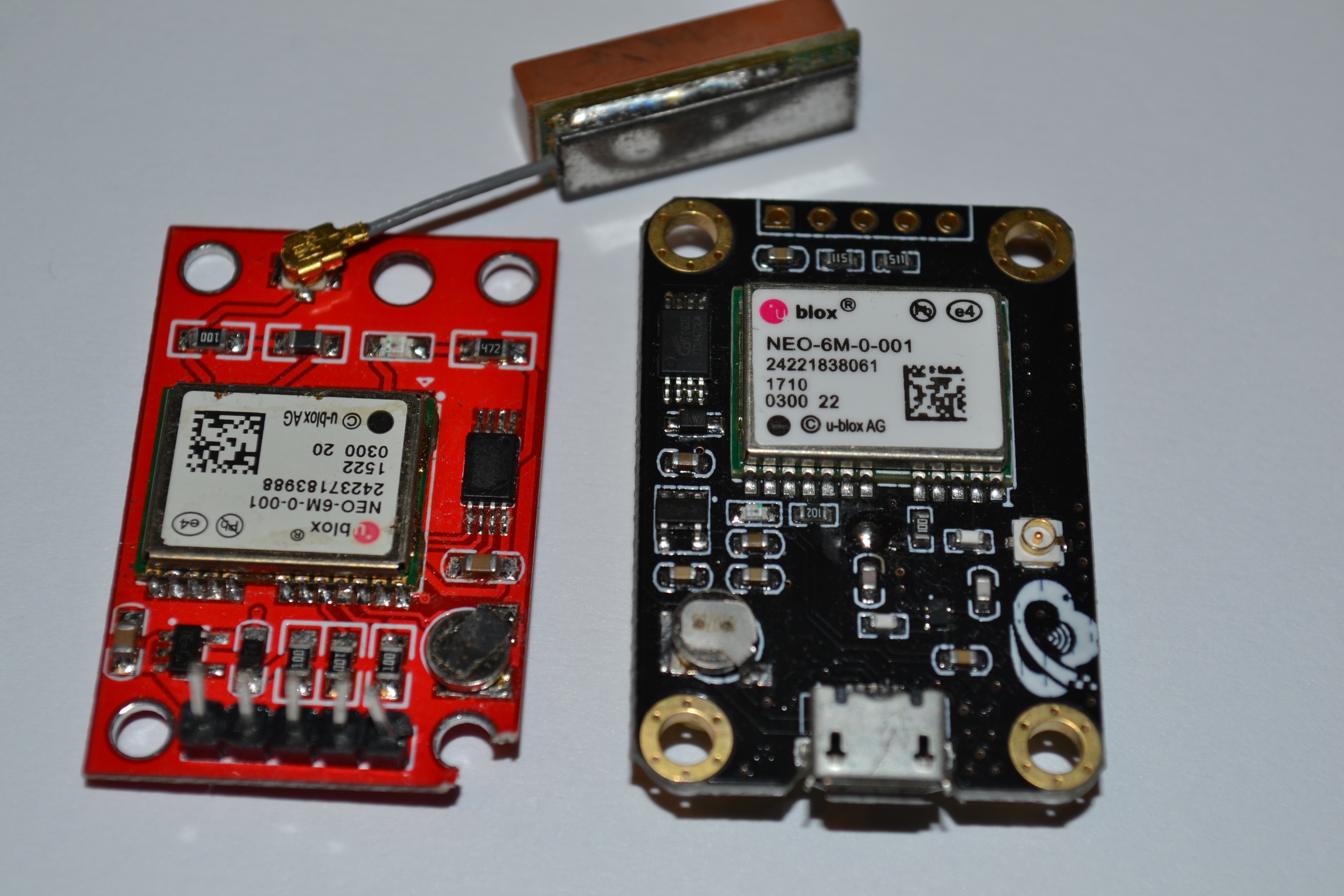 Comparison of two NEO-6M GPS receivers - elektroda.com