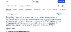 Wyniki wyszukiwania Google dla „zapis wideo z kamery IP na Dropbox”