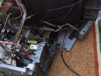 TV Thomson 25 DC 182 typ 554/ITC 008 EN - brak obrazu, głos działa