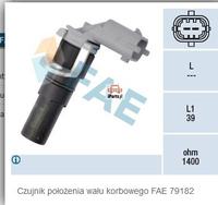 Opel Vectra C - Oporność czujnik wału rorządu 2piny